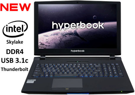 Hyperbook X17DM