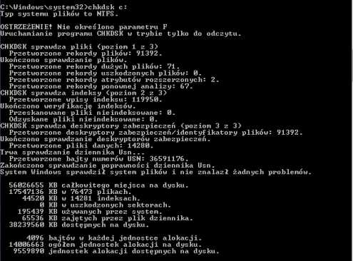 chkdsk